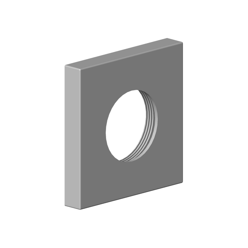 Dornbracht 092779007 Escutcheon For Spout 60 X 60 X 9 X Ø 30,2 MM - Parent