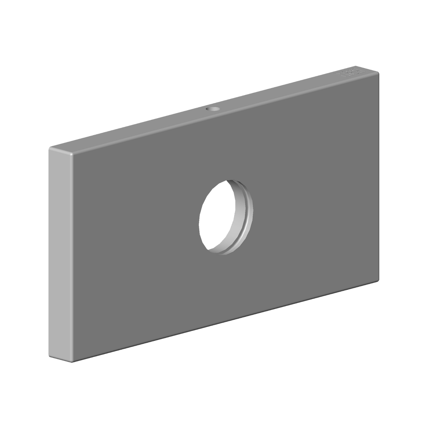 Dornbracht 092779010 Escutcheon For Bidet 120 X 60 X 9 MM