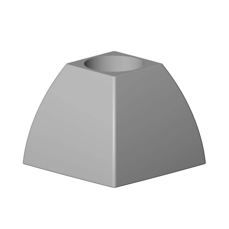 Dornbracht 092791004 Escutcheon For Flush-Mounted Valve 58 X 45 X 58 MM - Parent