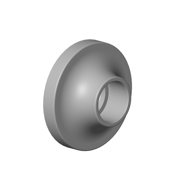 Dornbracht 092795503-47 Escutcheon Ø 58 X 23 X Ø 22 Mm - Champagne (22Kt Gold)