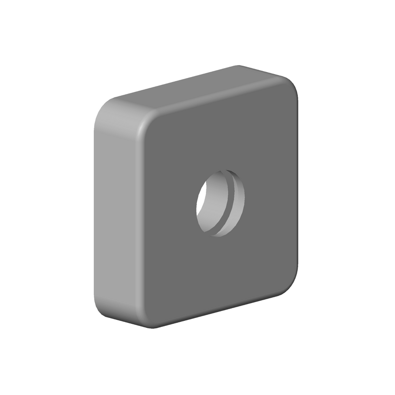 Dornbracht 092796008 Escutcheon For Shower Pipe 63 X 63 X 18 MM - Parent
