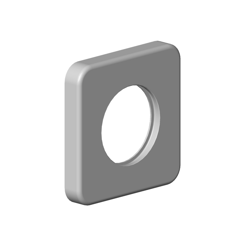 Dornbracht 092796010 Escutcheon For Flush-Mounted Valve 64 X 64 X 10 MM - Parent