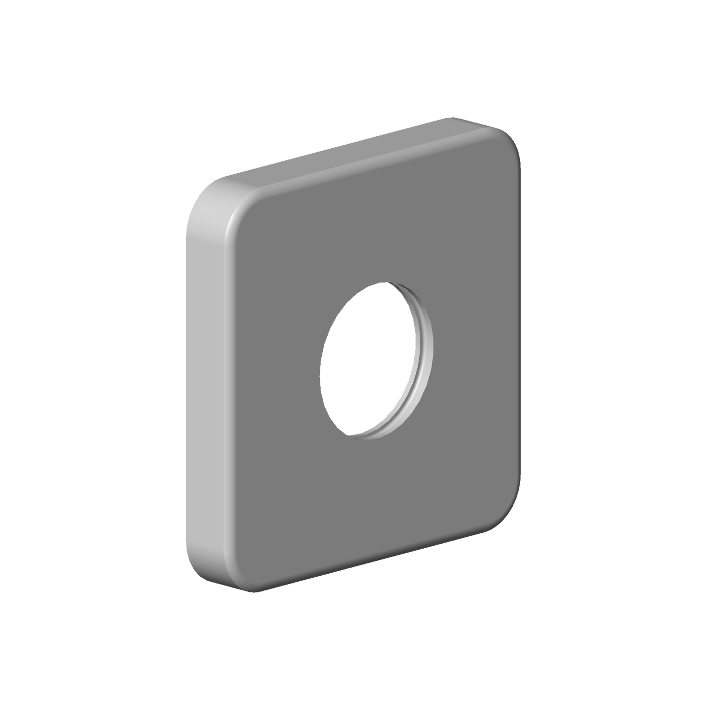 Dornbracht 092796015-00 Escutcheon For Rain Shower Wall 64 X 64 X 9 Mm - Chrome