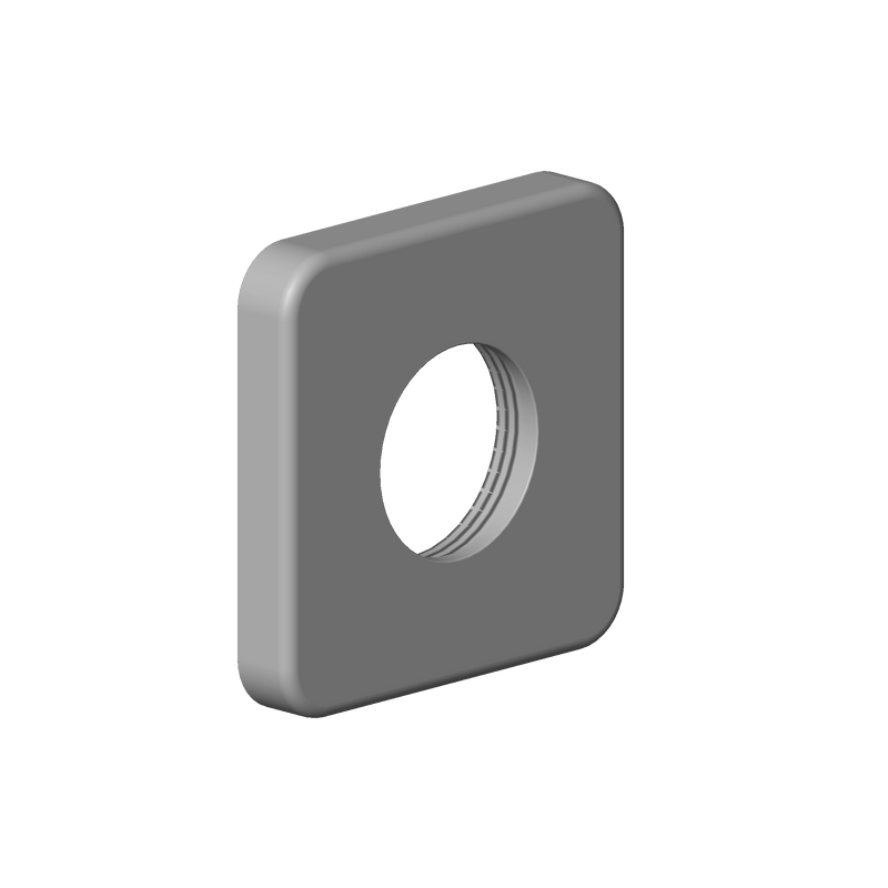 Dornbracht 092796020-00 Escutcheon 63 X 63 X 10 Mm - Chrome