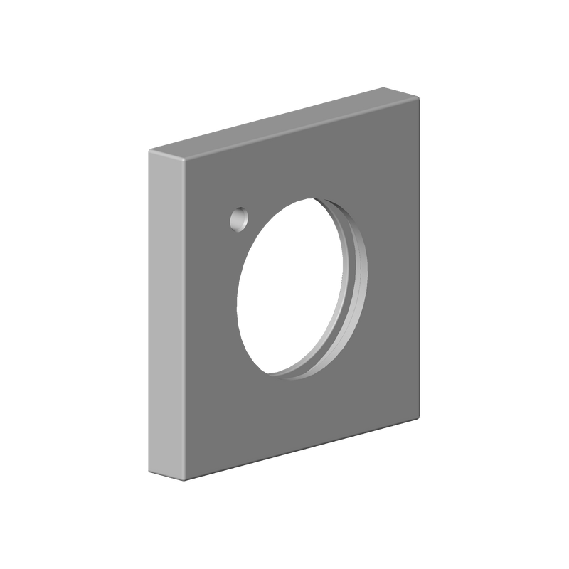 Dornbracht 092797021 Escutcheon 60 X 60 X 9 X Ø 33,2 MM - Parent