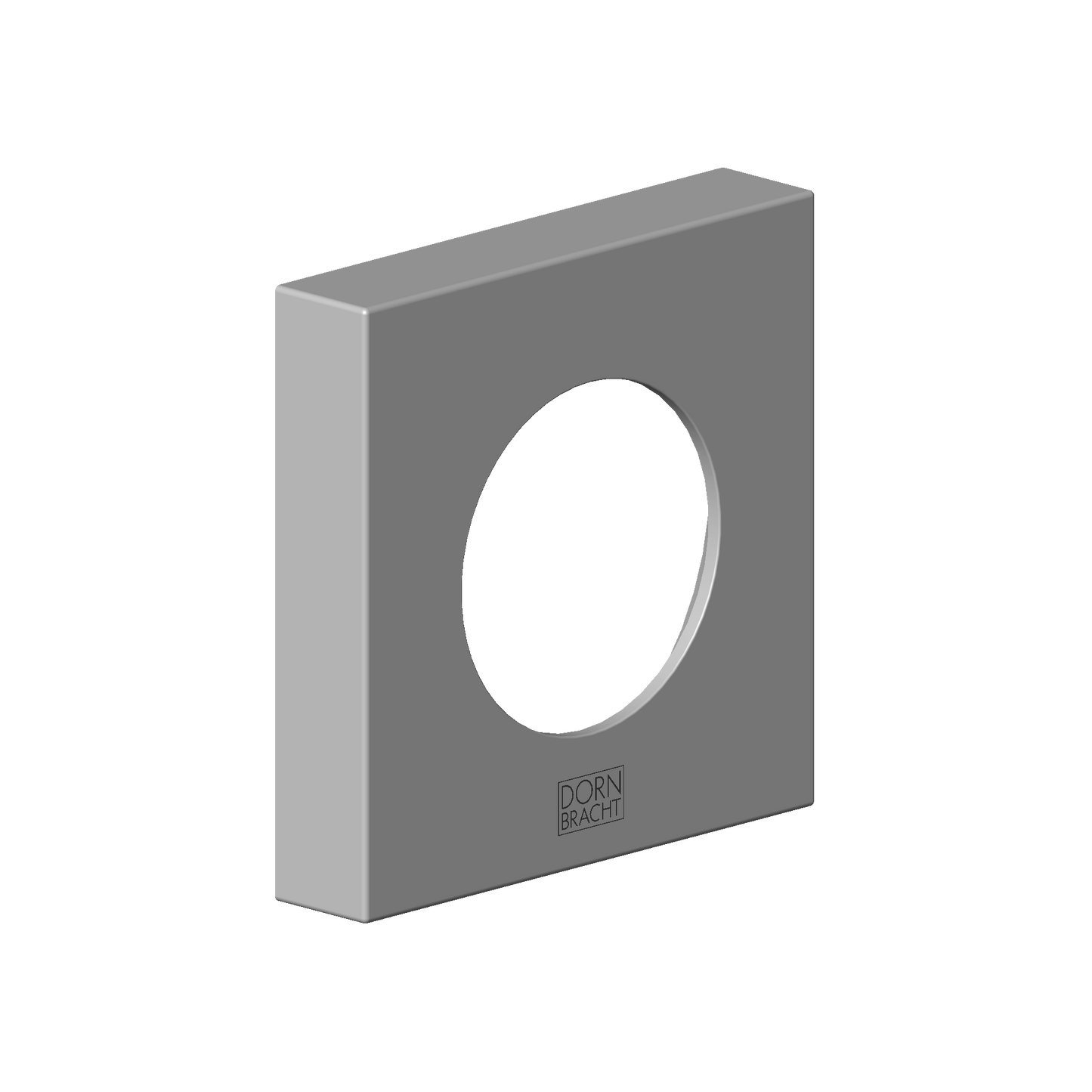 Dornbracht 092797042 Escutcheon Db Logo 80 X 80 X 16 MM