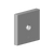 Dornbracht 092798013 Escutcheon With Symbols 60 X 60 X 9 X Ø 11,1 MM