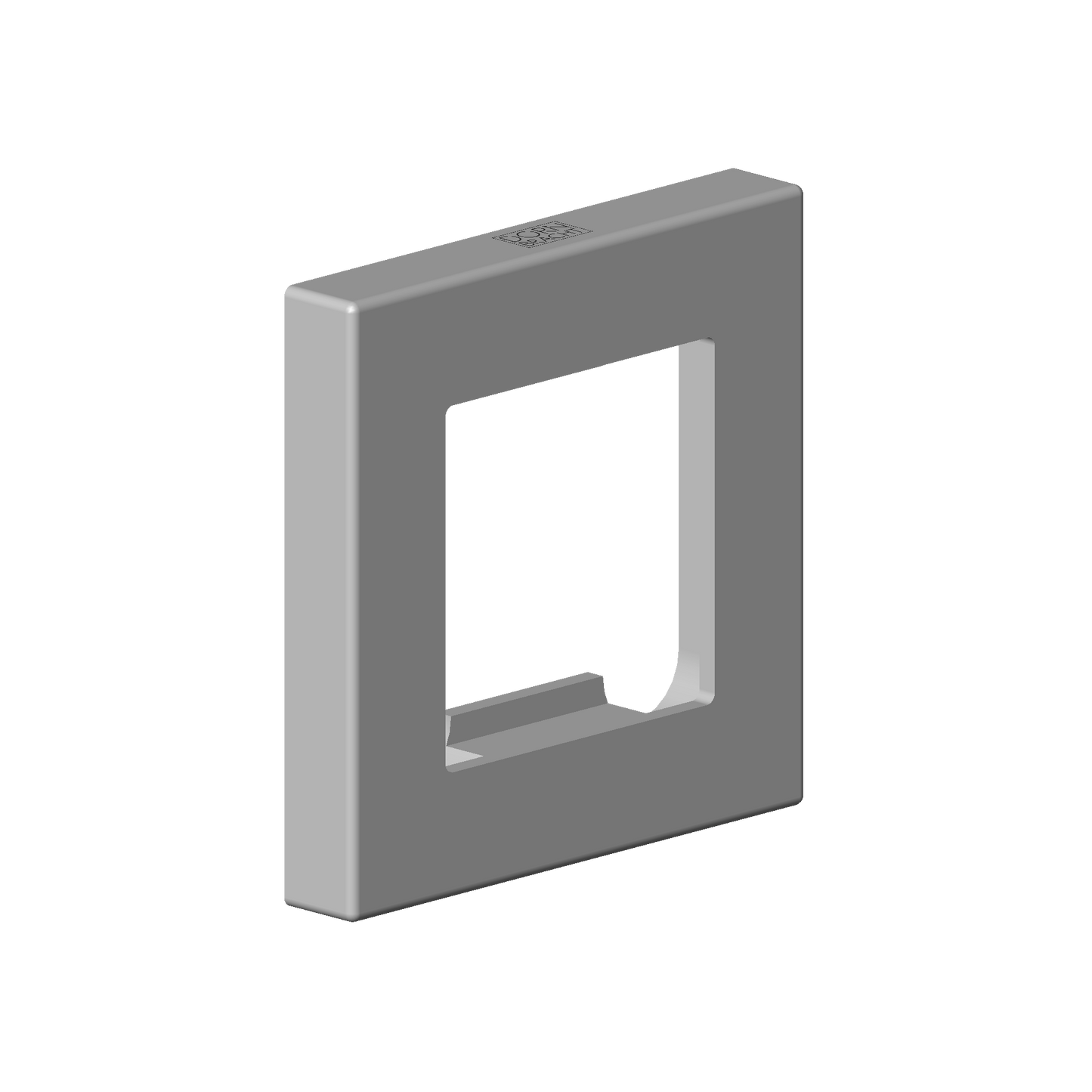 Dornbracht 092798017 Escutcheon For Rain Shower Ceiling 60 X 9 X 60 MM