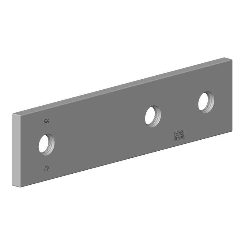 Dornbracht 092798023 Escutcheon Db Logo 60 X 120 X 12,5 MM - Parent