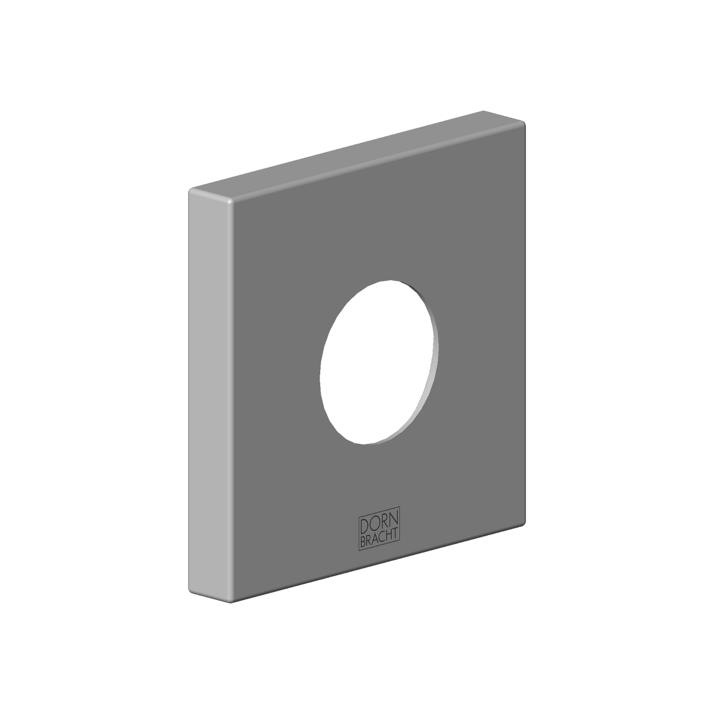 Dornbracht 092798030-28 Escutcheon 60 X 60 X 9 Mm - Brushed Durabrass (23Kt Gold)