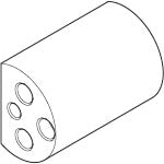 Dornbracht 09301101790 Washer For Cartridge Extension 35 X 47 X 25 Mm