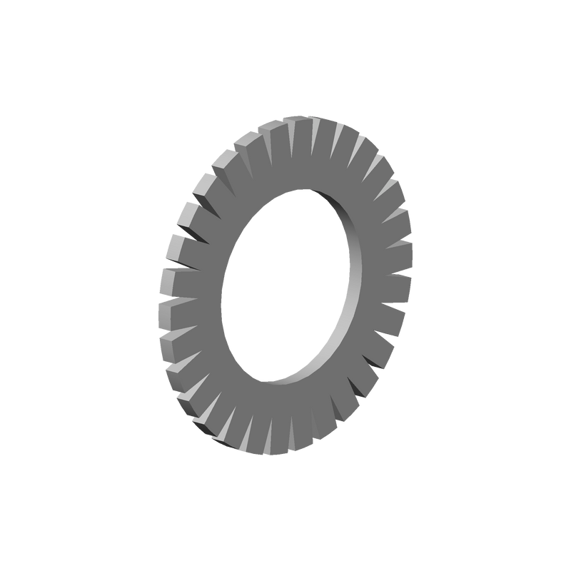Dornbracht 09301103690 Mounting Bracket Serrated Washer Ø 10,5
