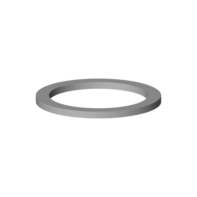 Dornbracht 093011141-07 Ring Ø 23,5 X 1,3 Mm - Rough Nickel-Plated