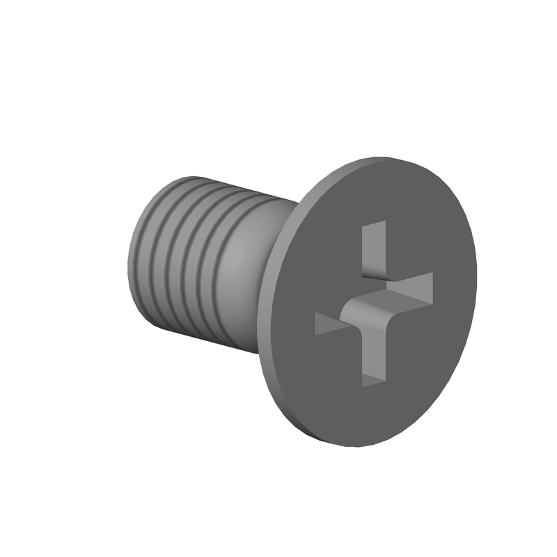 Dornbracht 09303016390 Mounting Bracket Countersunk Screw Philips Head M3,5 X 6 Mm