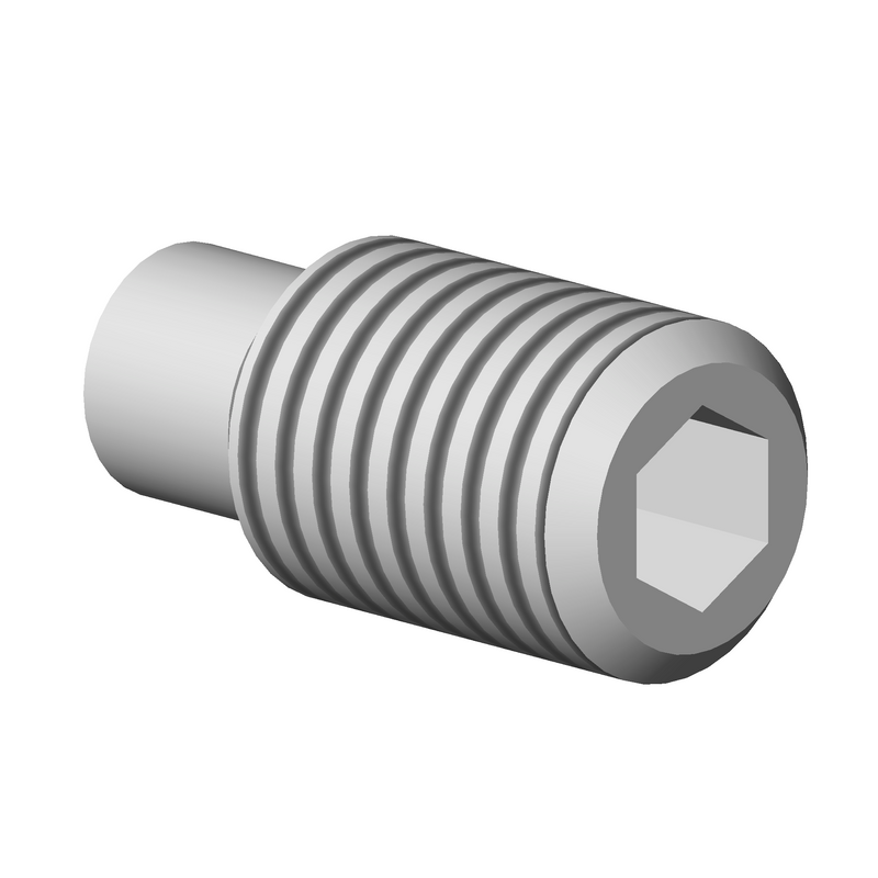 Dornbracht 09311100590 Mounting Bracket Threaded Pin With Hex Socket With Pin M5 X 10 Mm
