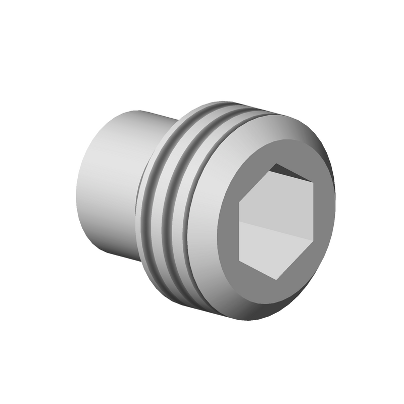 Dornbracht 09311100990 Mounting Bracket Threaded Pin With Hex Socket With Pin M5 X 5 Mm