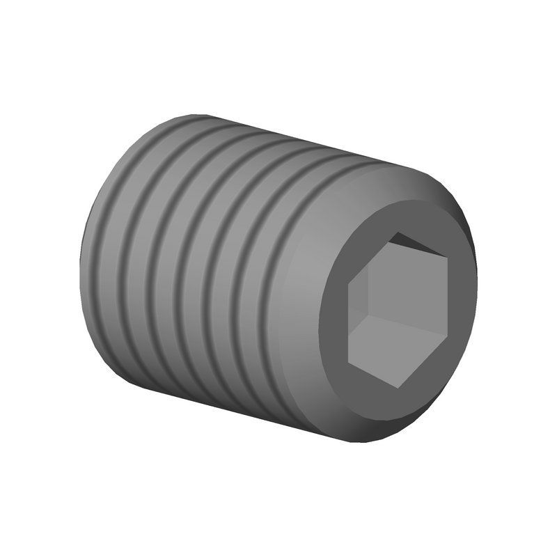 Dornbracht 09311107990 Mounting Bracket Threaded Pin With Hex Socket With Flat Point M5 X 6 Mm