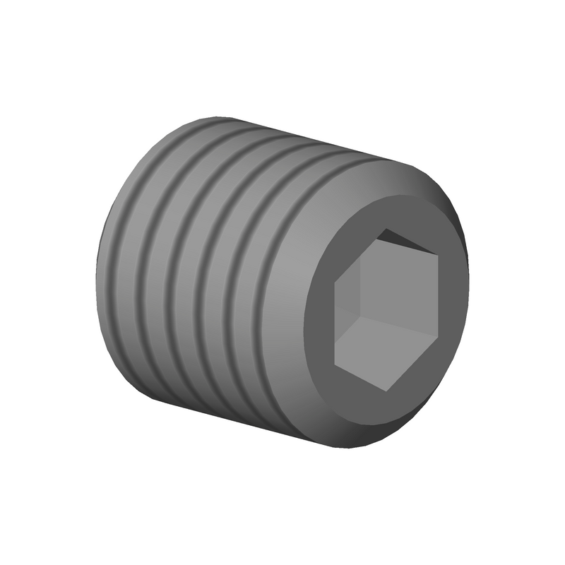 Dornbracht 09311109990 Mounting Bracket Threaded Pin With Hex Socket With Flat Point M4 X 4