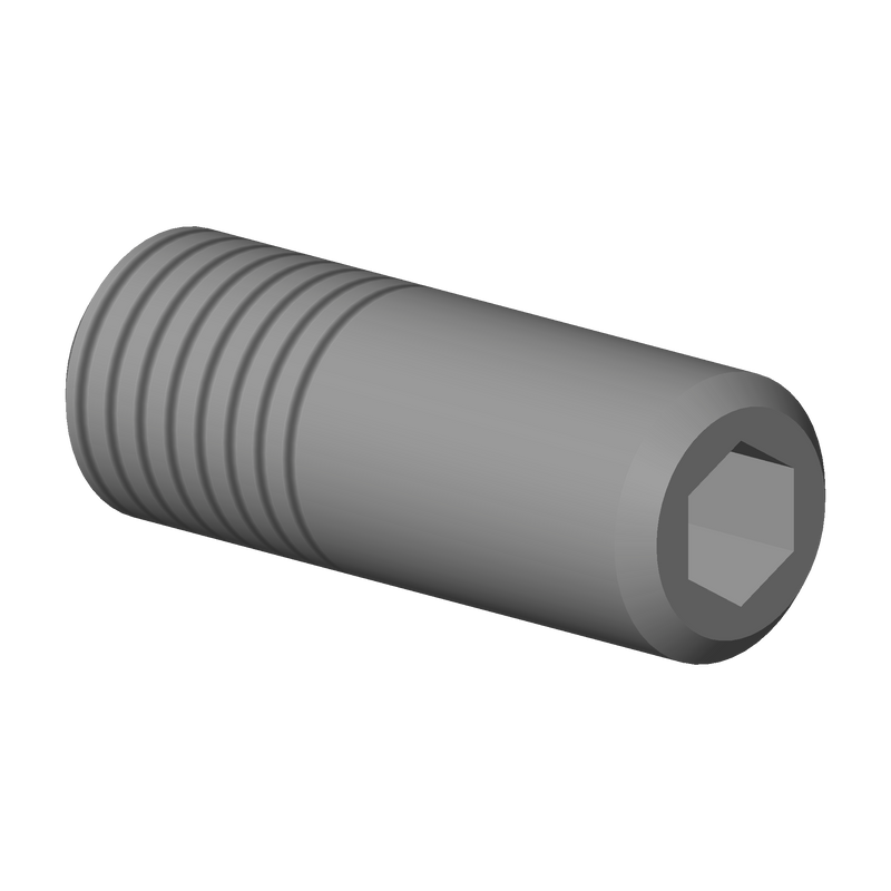 Dornbracht 09311120490 Mounting Bracket Shaft Screw With Flat Point Anti-Theft M5 X 14 Mm