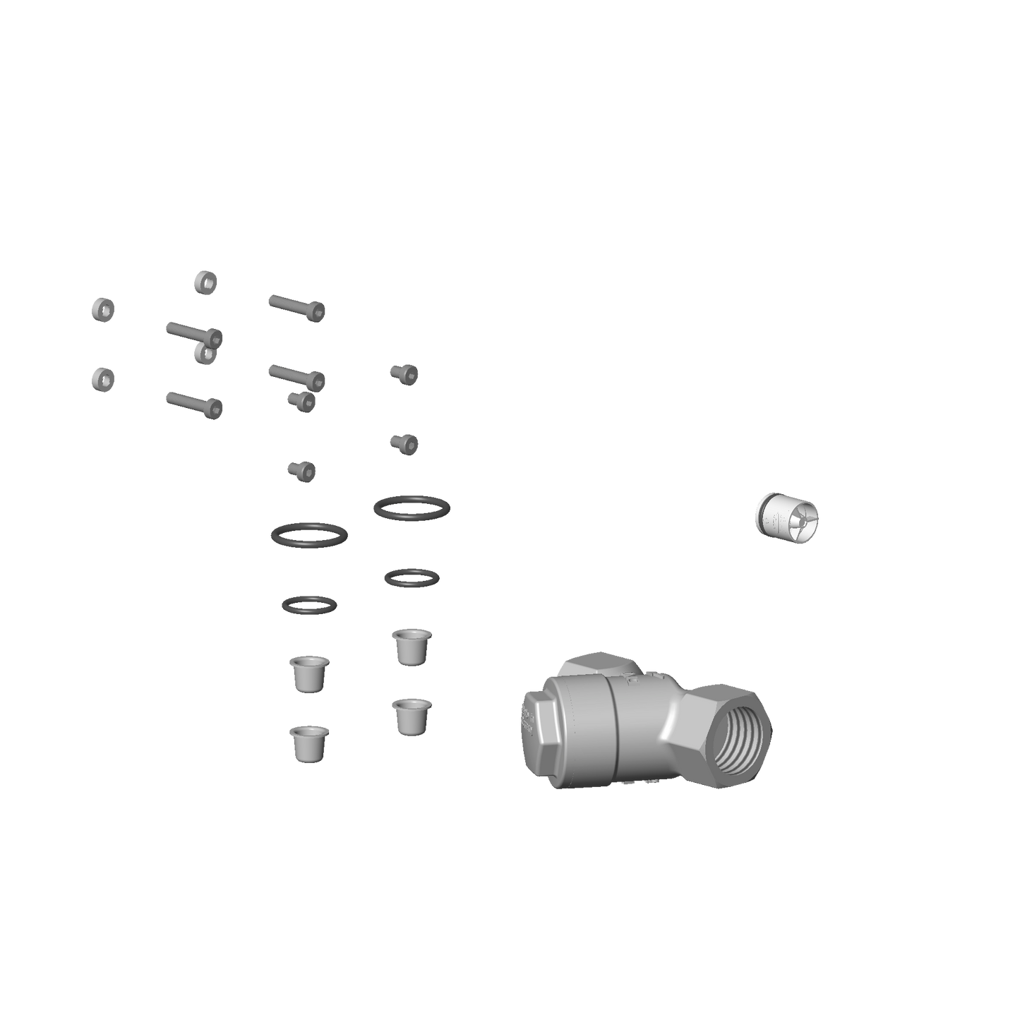 Dornbracht 1200697090 Horizontal Shower Maintenance Kit