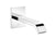 Dornbracht 13800671 Imo Lavatory Spout, Wall-Mounted Without Drain