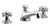 Dornbracht 20700360 Madison Three-Hole Lavatory Mixer With Drain