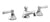 Dornbracht 20700370 Madison Three-Hole Lavatory Mixer With Drain