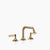Dornbracht 20705819 Vaia Three-Hole Lavatory Mixer With Drain