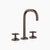 Dornbracht 20713424 Three-Hole Lavatory Mixer With Drain