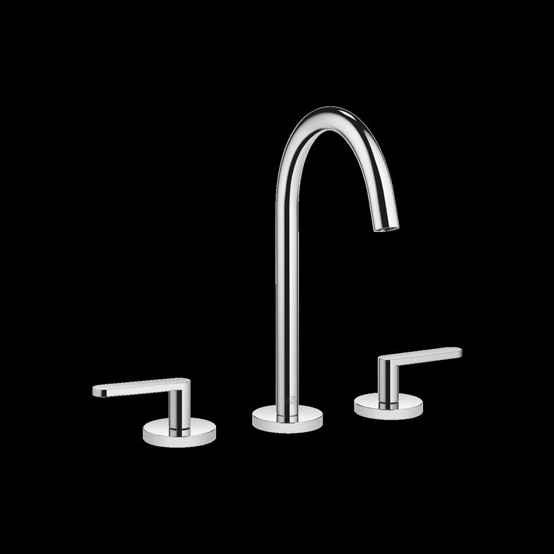 Dornbracht 20713661 Meta Three-Hole Lavatory Mixer With Drain - Parent
