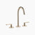 Dornbracht 20713661 Meta Three-Hole Lavatory Mixer With Drain