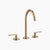 Dornbracht 20713661 Meta Three-Hole Lavatory Mixer With Drain