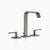 Dornbracht 20713671 Imo Three-Hole Lavatory Mixer With Drain