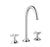 Dornbracht 20713809 Vaia Three-Hole Lavatory Mixer With Drain