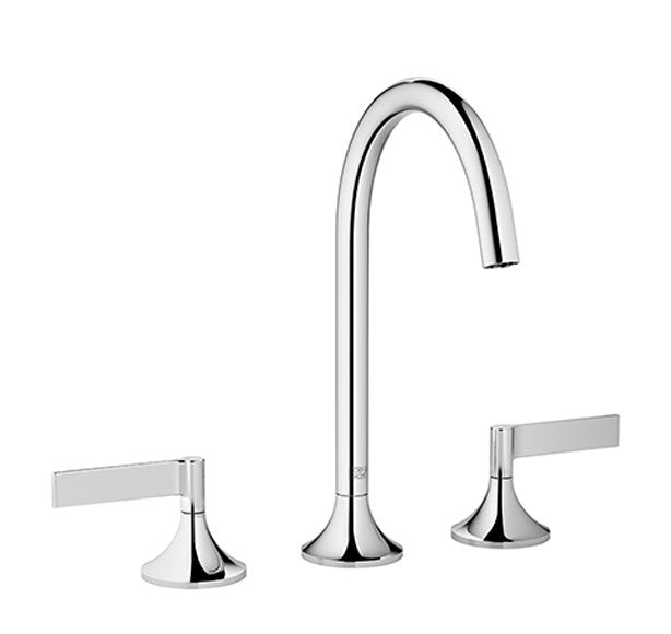 Dornbracht 20713819 Vaia Three-Hole Lavatory Mixer With Drain