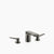 Dornbracht 20713845 Lissé Three-Hole Lavatory Mixer With Drain