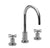 Dornbracht 20713892 Tara Three-Hole Lavatory Mixer With Drain