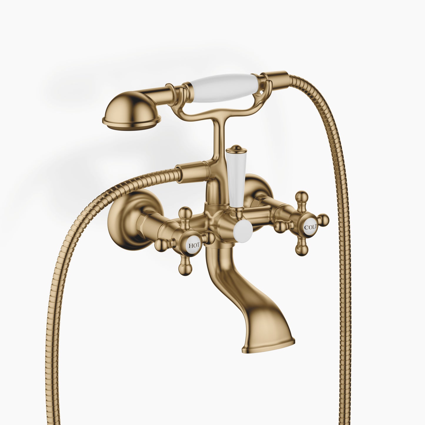 Dornbracht 25023360 Madison Tub Mixer For Wall-Mounted Installation With Hand Shower Set