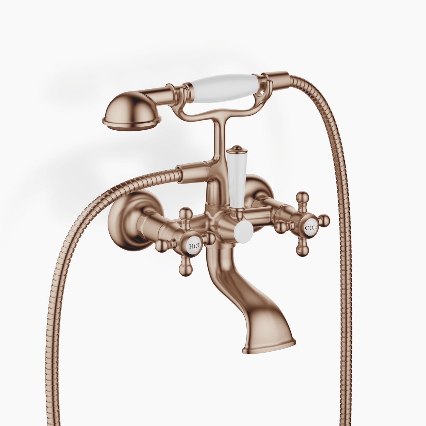 Dornbracht 25023360 Madison Tub Mixer For Wall-Mounted Installation With Hand Shower Set