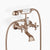 Dornbracht 25023360 Madison Tub Mixer For Wall-Mounted Installation With Hand Shower Set