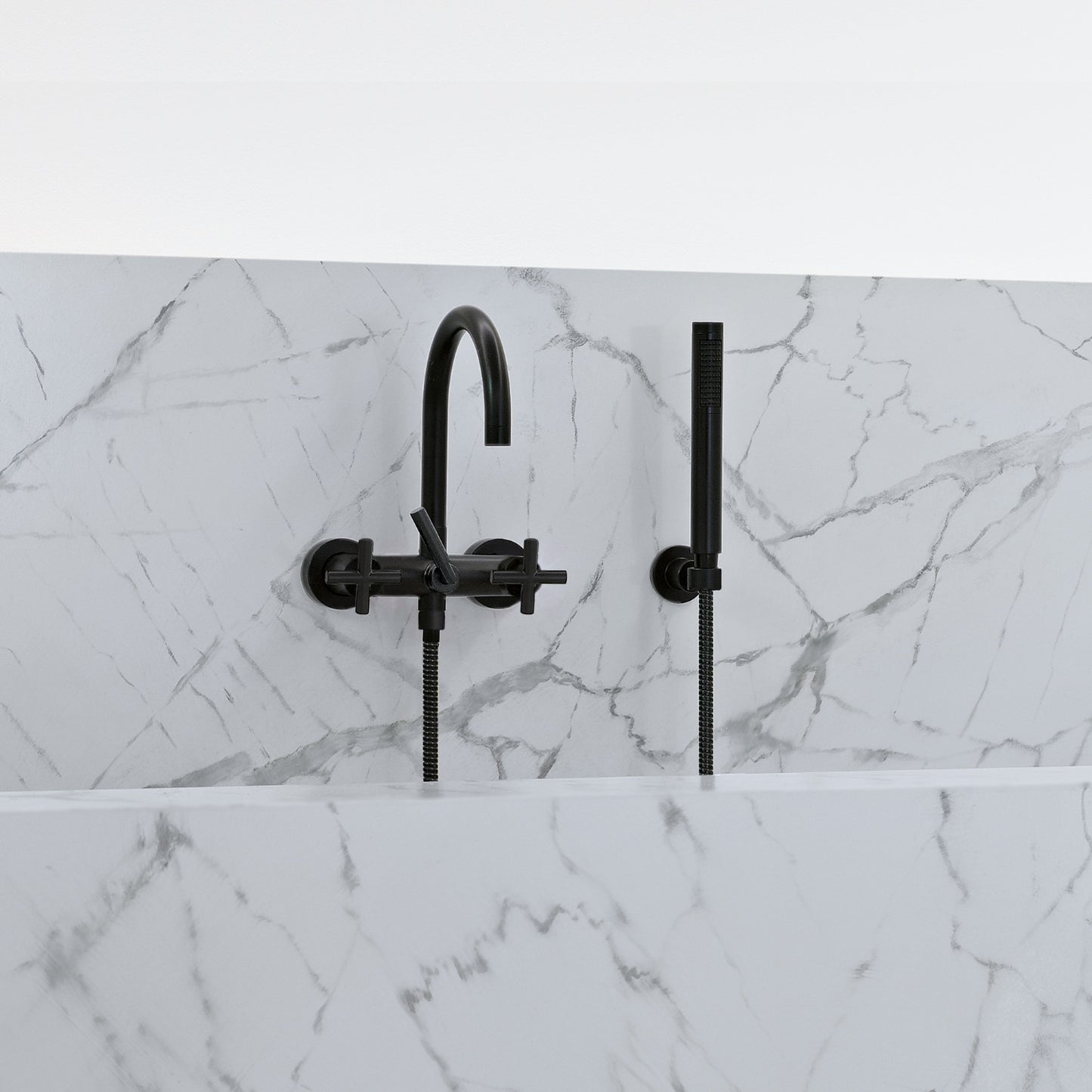Dornbracht 25133892 Tara Tub Mixer For Wall-Mounted Installation With Hand Shower Set - Parent