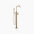 Dornbracht 25863404 Coya Single-Lever Tub Mixer With Stand Pipe For Freestanding Installation With Hand Shower Set