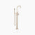 Dornbracht 25863404 Coya Single-Lever Tub Mixer With Stand Pipe For Freestanding Installation With Hand Shower Set
