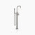 Dornbracht 25863404 Coya Single-Lever Tub Mixer With Stand Pipe For Freestanding Installation With Hand Shower Set