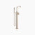 Dornbracht 25863671 Imo Single-Lever Tub Mixer With Stand Pipe For Freestanding Installation With Hand Shower Set