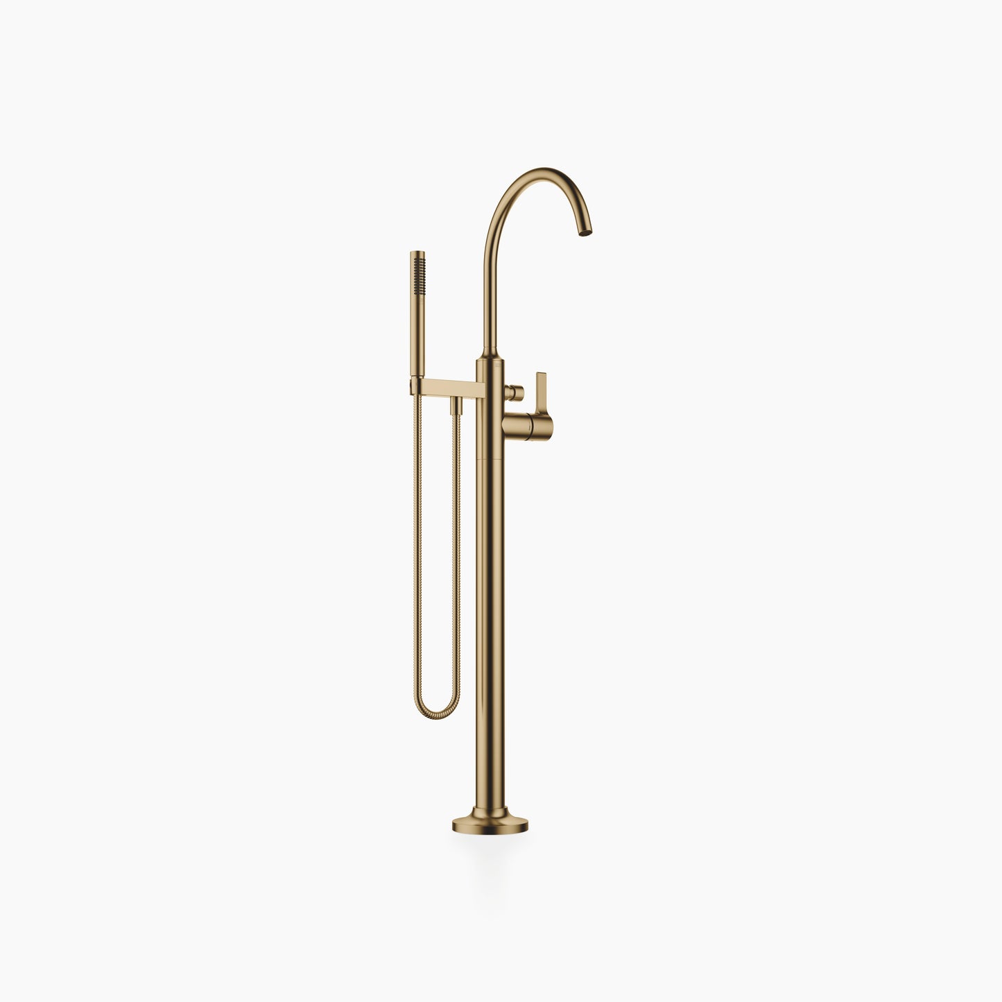 Dornbracht 25863809 Vaia Single-Lever Tub Mixer With Stand Pipe For Freestanding Installation With Hand Shower Set