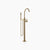 Dornbracht 25863809 Vaia Single-Lever Tub Mixer With Stand Pipe For Freestanding Installation With Hand Shower Set