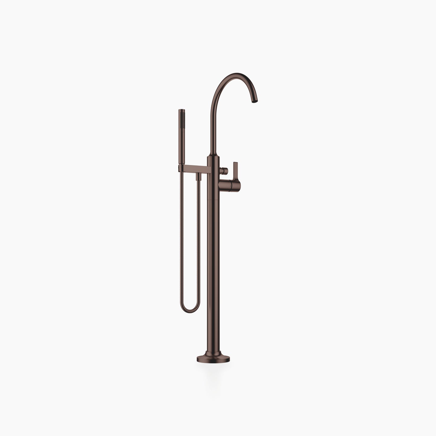 Dornbracht 25863809 Vaia Single-Lever Tub Mixer With Stand Pipe For Freestanding Installation With Hand Shower Set