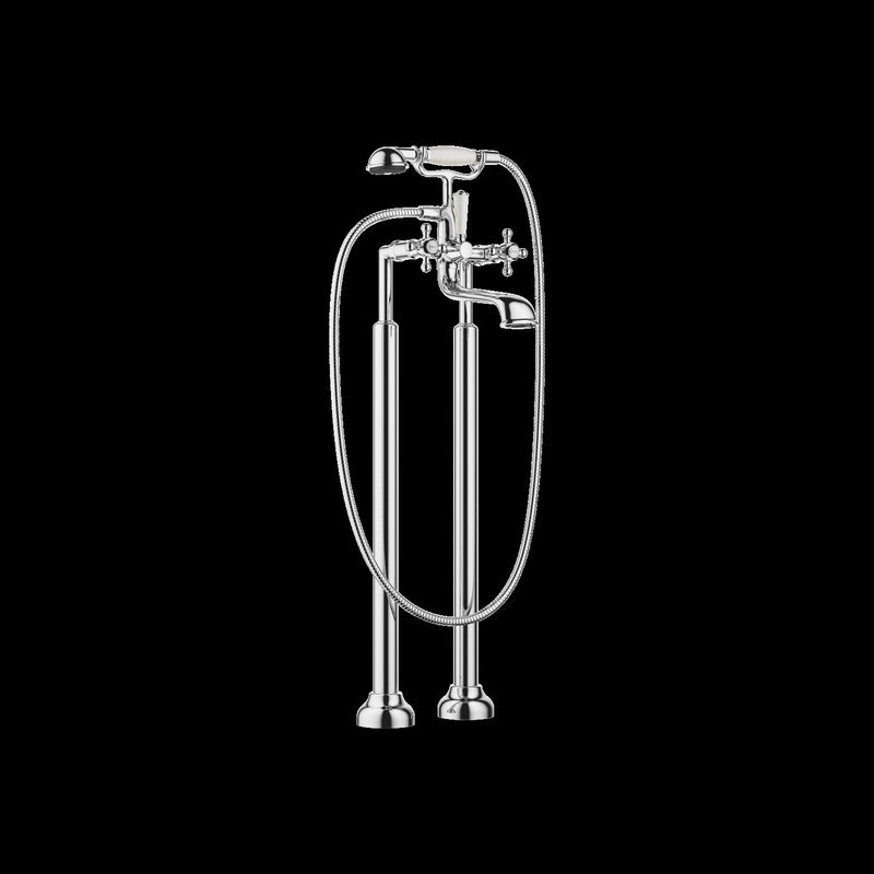 Dornbracht 25943360 Madison Two-Hole Tub Mixer For Freestanding Installation With Hand Shower Set - Parent