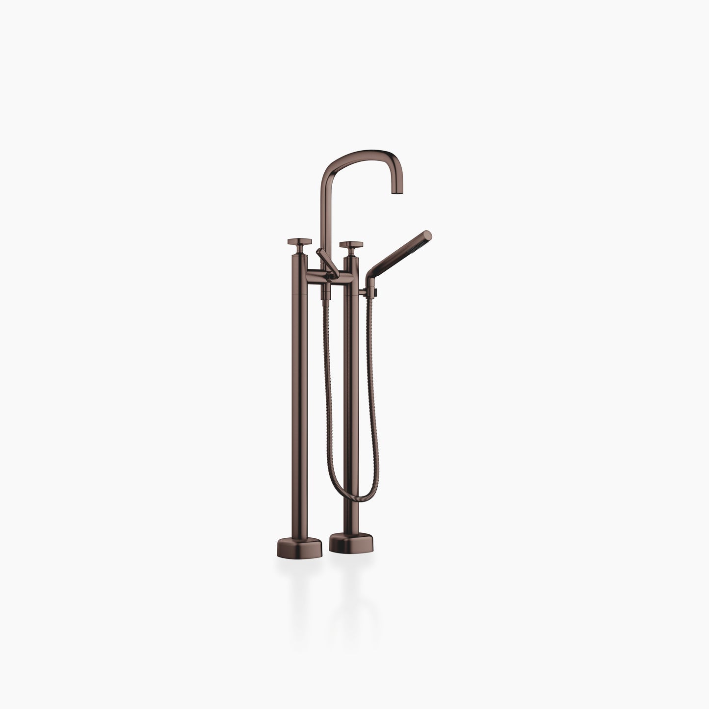 Dornbracht 25943404 Coya Two-Hole Tub Mixer For Freestanding Installation With Hand Shower Set
